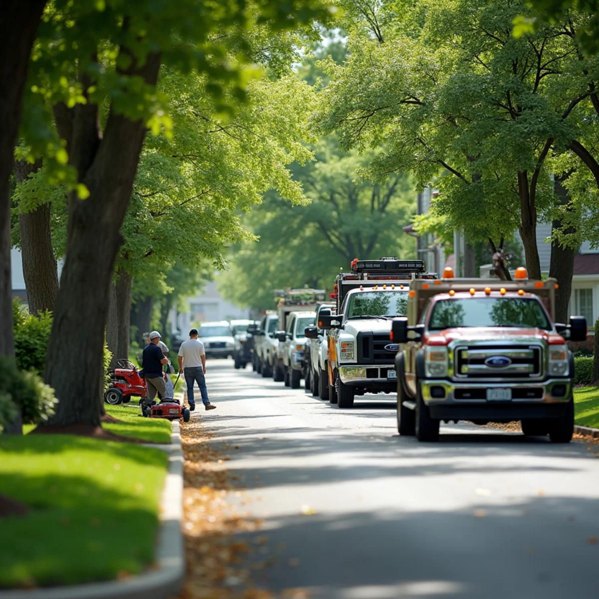 The Blue Sky One LLC landscaping company based in Freehold Borough, NJ
