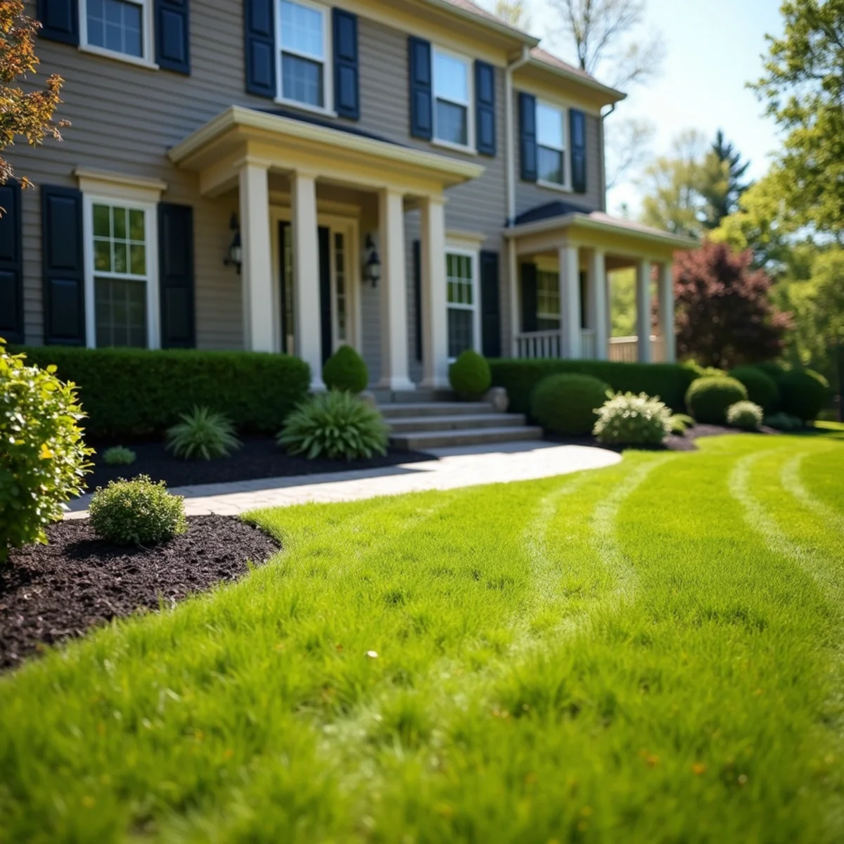 Landscaping services in Lawrence Township, NJ by The Blue Sky One LLC