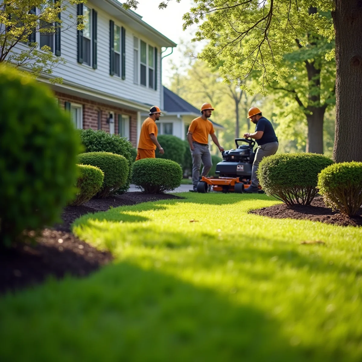 Landscaping services in Piscataway, NJ by The Blue Sky One LLC