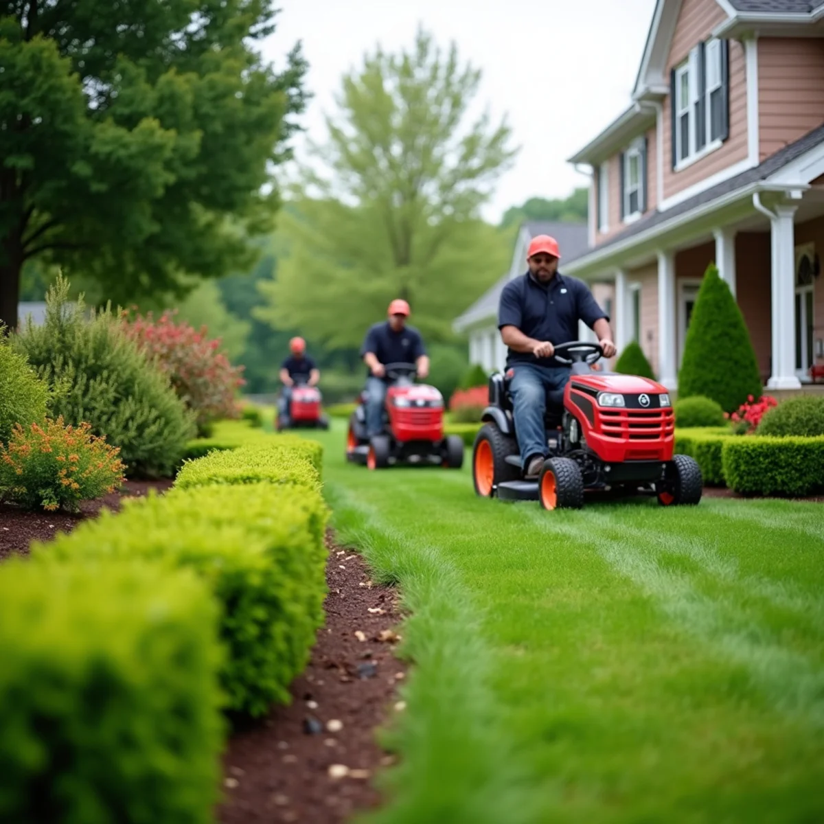 Landscaping services in Robbinsville, NJ by The Blue Sky One LLC