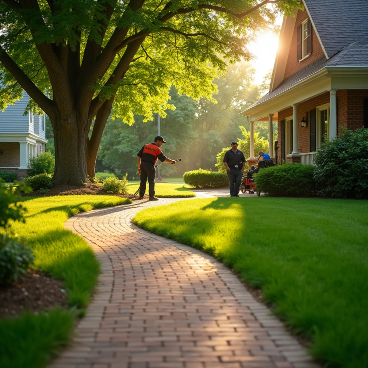 Landscaping services in Shrewsbury, NJ by The Blue Sky One LLC
