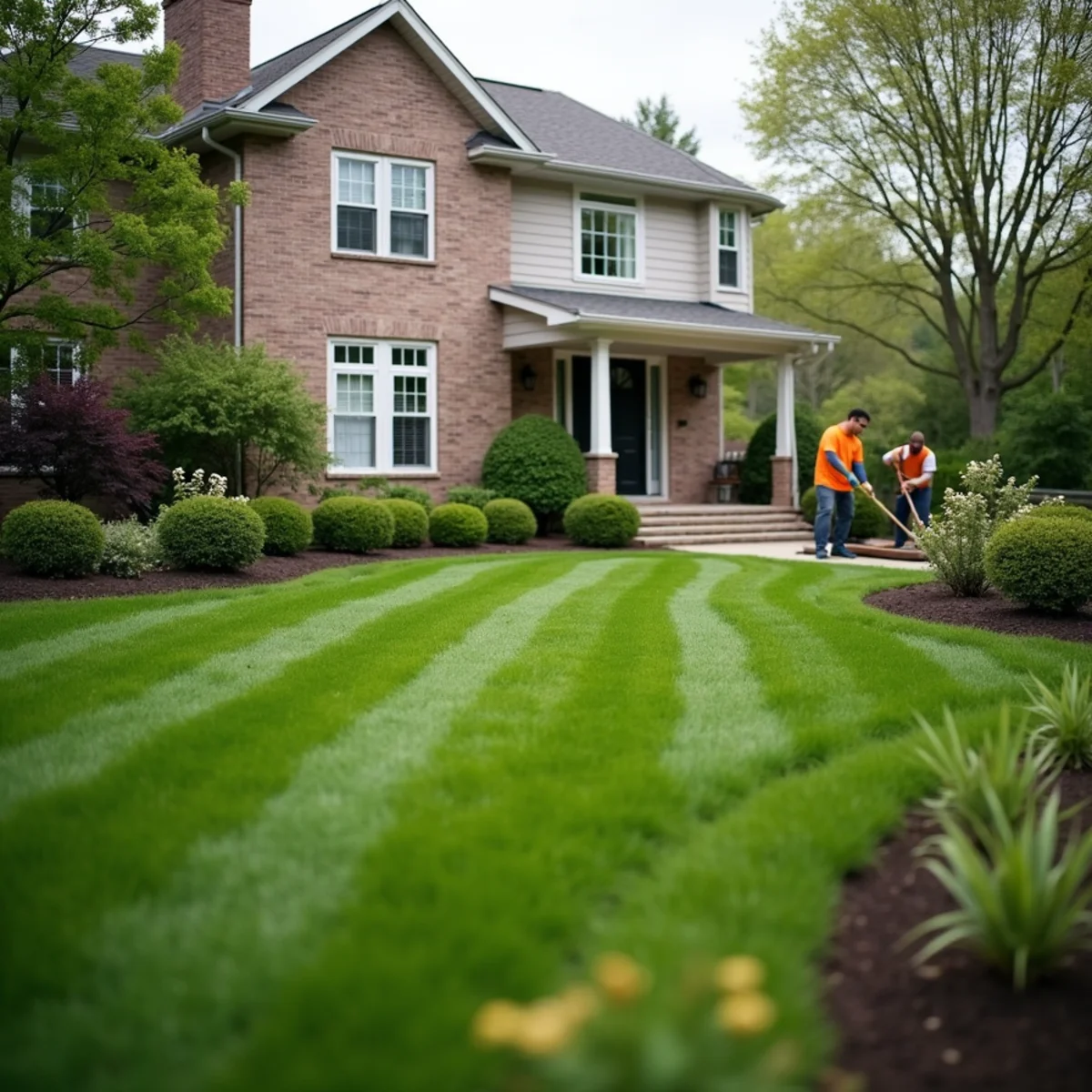 Landscaping services in Woodbridge, NJ by The Blue Sky One LLC
